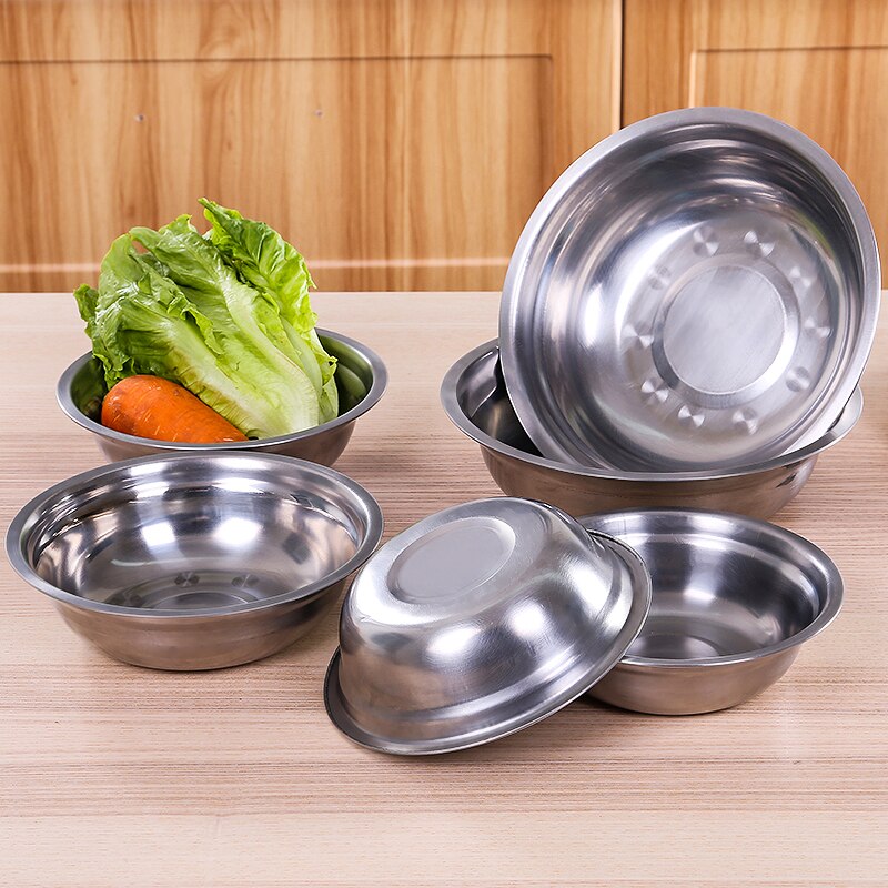 Миска -эконом метал d=21см, 1300мл