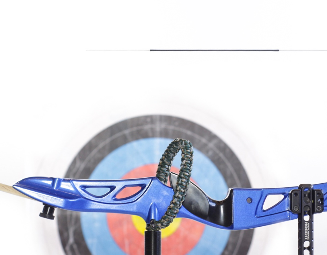 Лук рекурсивный  (Олимпик) 68" 34# (голубая рукоять)