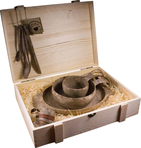 Набор экопосуды БигГейм Premium подарочный